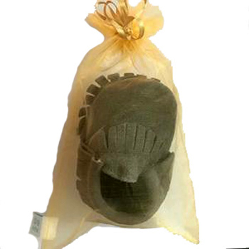 Baby shoes organza fold packing
