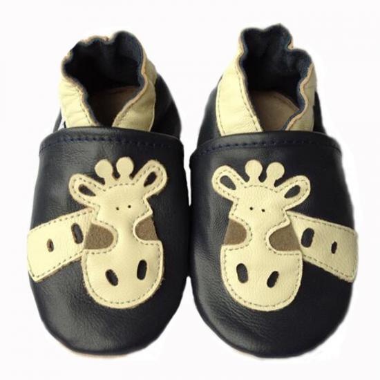 boy shoes with giraffe