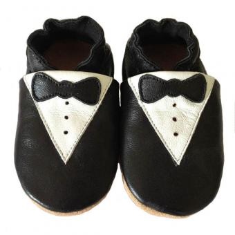 baby dress shoes with necktie