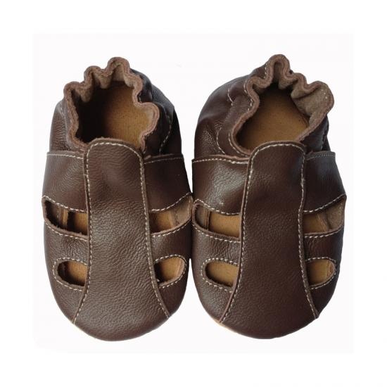 brown toddler sandals