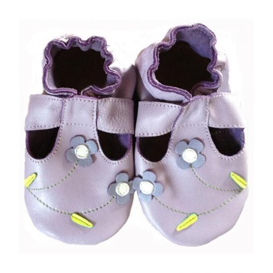 Purple girl sandals