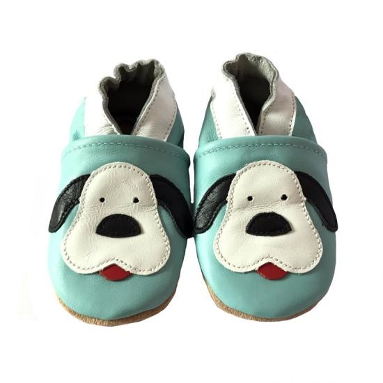 baby blue little puppy shoes