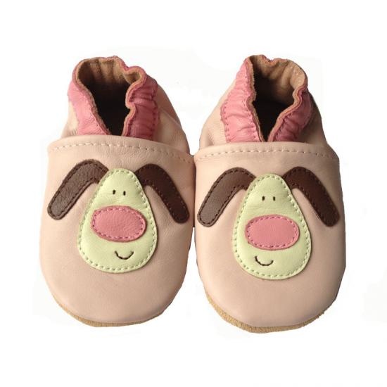 baby pink puppy shoes