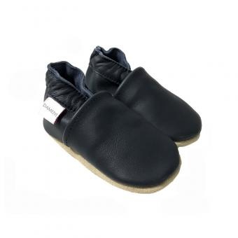 baby navy solid shoes
