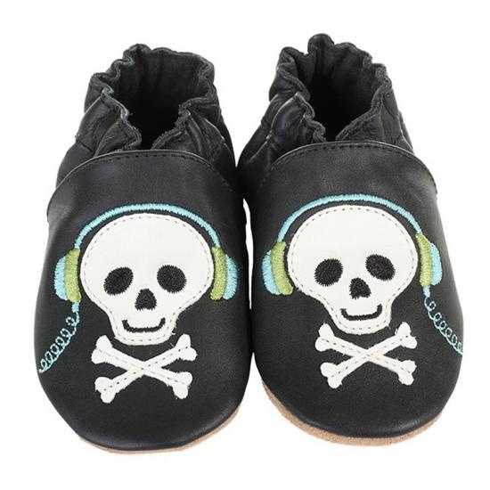 baby skull shoes