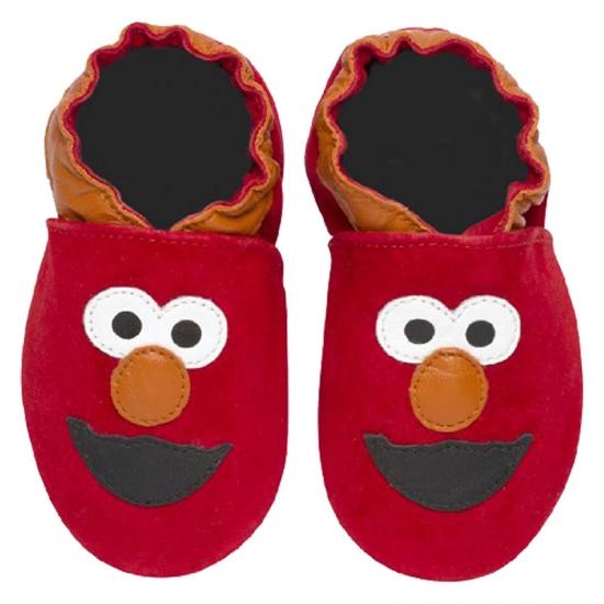 toddler shoes leather red clown