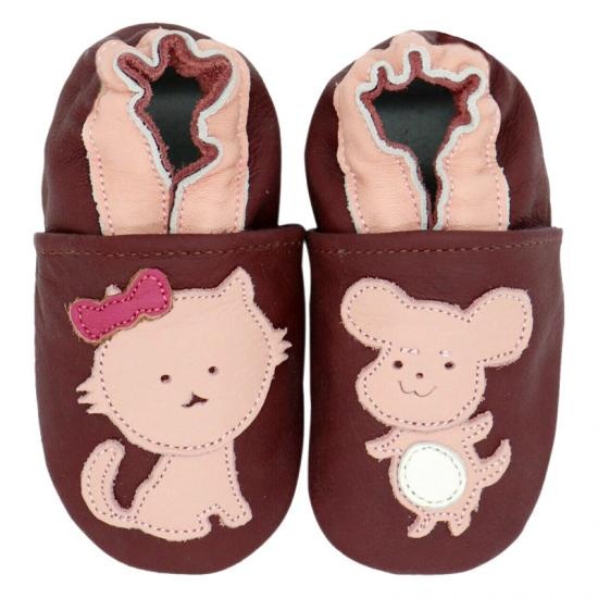 pink cat shoes for baby girl