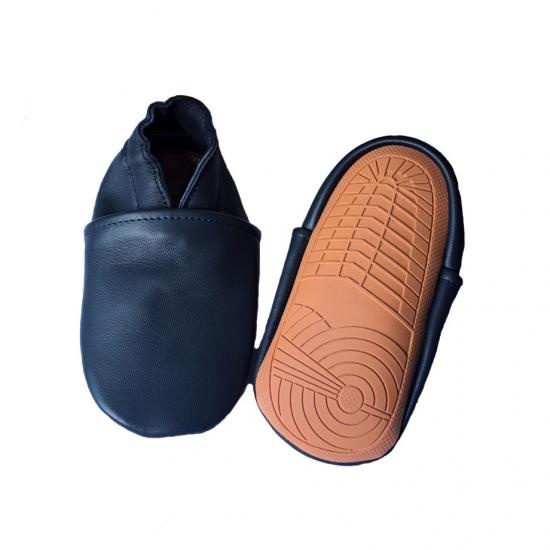 Baby leather shoes hard sole